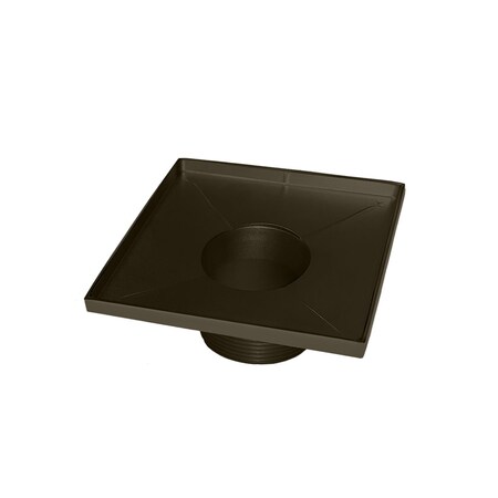 Infinity Drain 5x5 SS 2 in Throat only in Oil Rubbed Bronze T_52_ORB